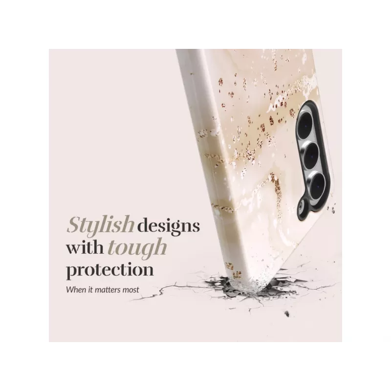 MIO Gold Marble Magsafe-kompatible Hülle für Samsung A55 5G
