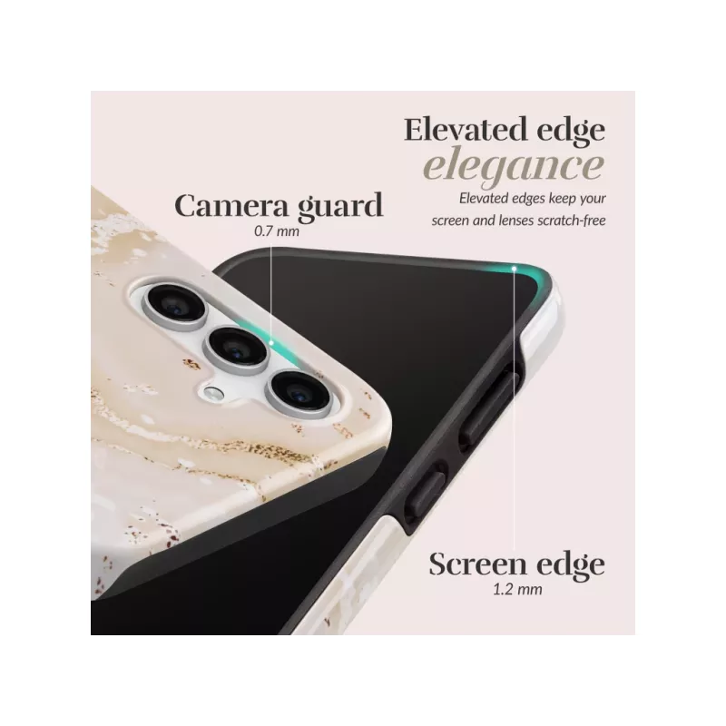 MIO Gold Marble Magsafe Kompatible Hülle für Samsung S25 Ultra 5G