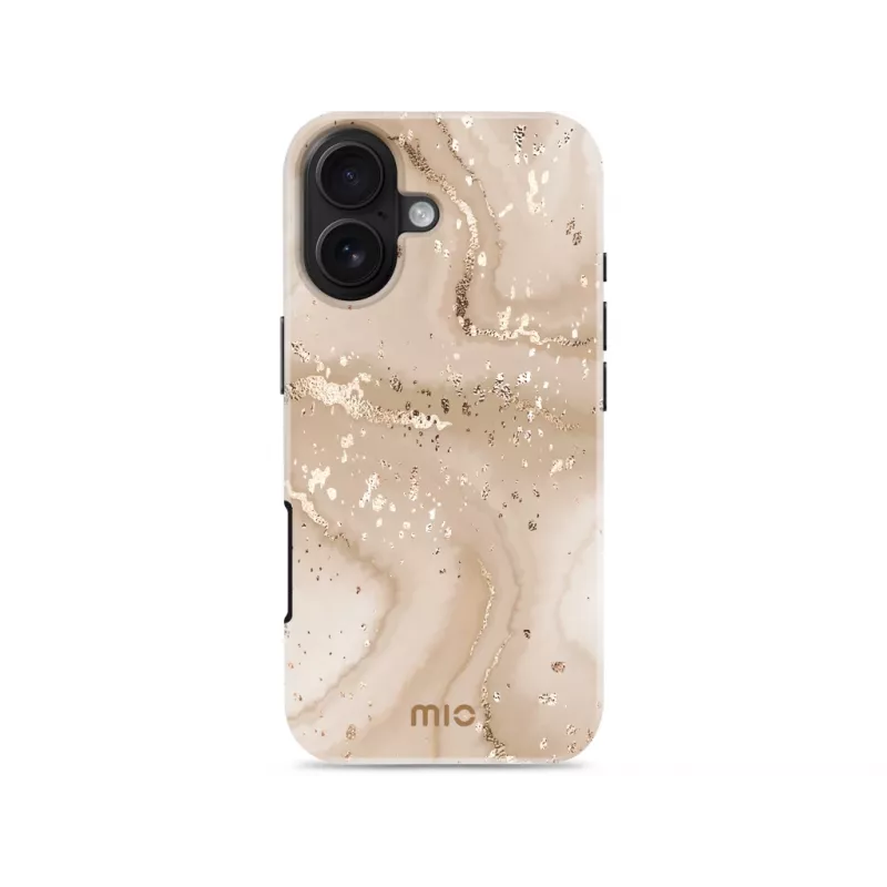 MIO Gold Marble Magsafe Kompatibel für iPhone 17