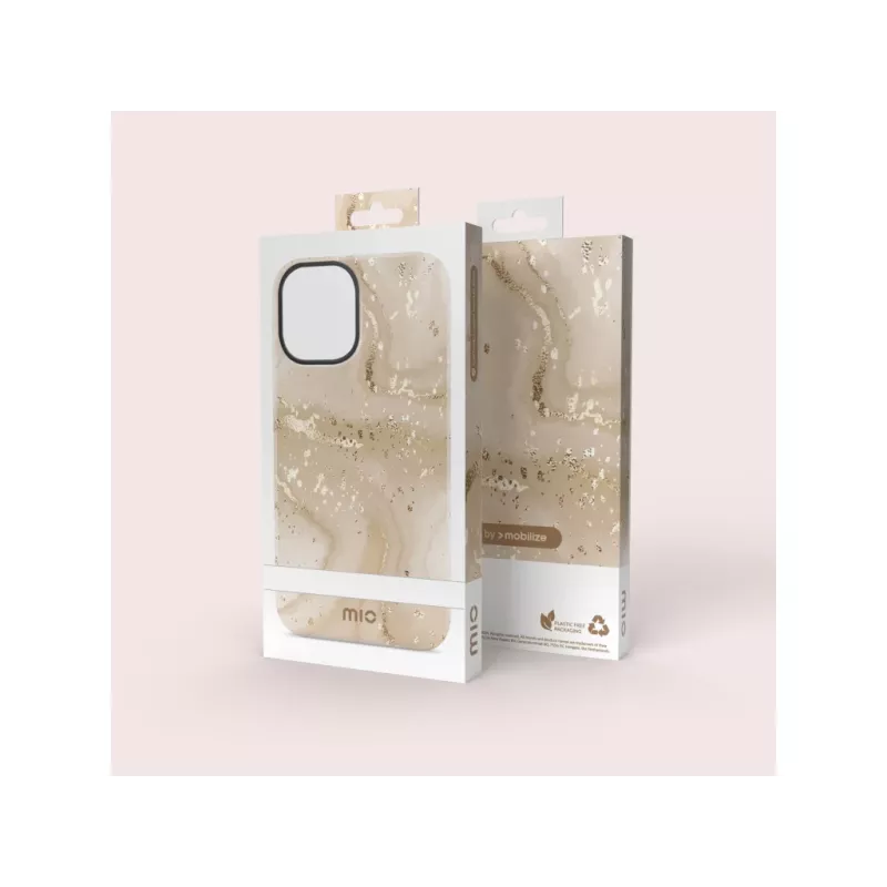 MIO Gold Marble Magsafe Kompatibel für iPhone 17