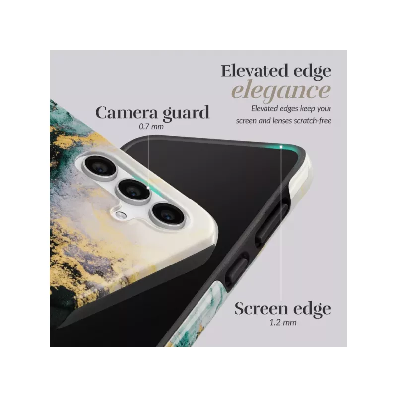 MIO Green Marble Magsafe-kompatible Hülle für Samsung S25 Plus 5G