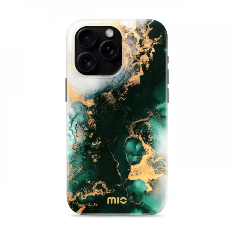 MIO Green Marble Magsafe Kompatibel für iPhone 17 Pro Max