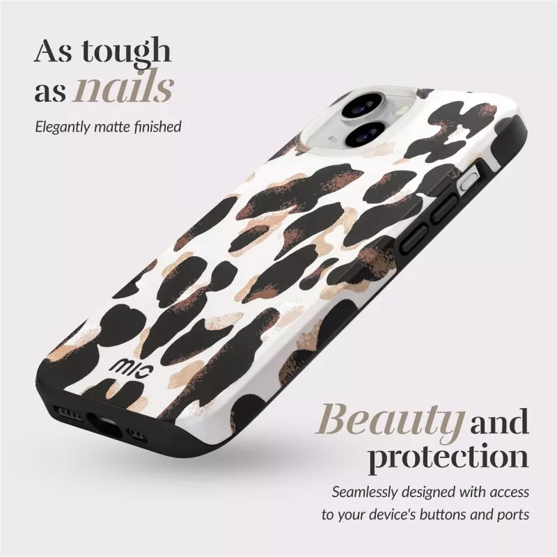 MIO Leopard Magsafe Kompatible Hülle für iPhone 16 Plus