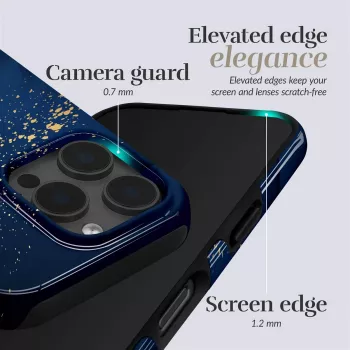 MIO Midnight Sparkle Magsafe Case Kompatibel für iPhone 16 Pro