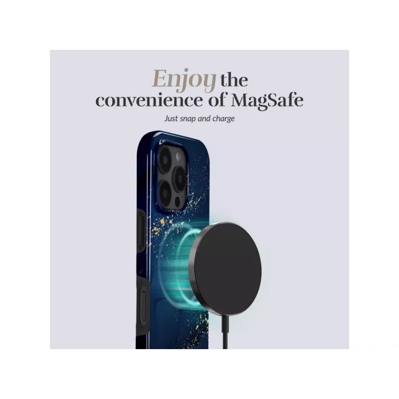 MIO Midnight Sparkle Magsafe Case Kompatibel für iPhone 17 Pro