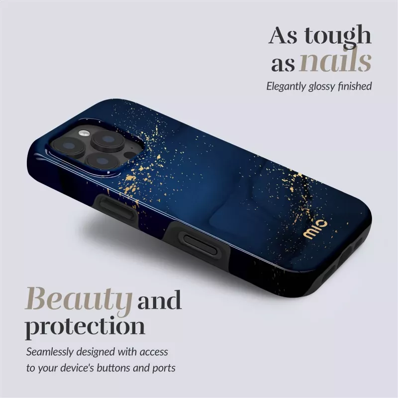 MIO Midnight Sparkle Magsafe Case Kompatibel mit Samsung S25 5G
