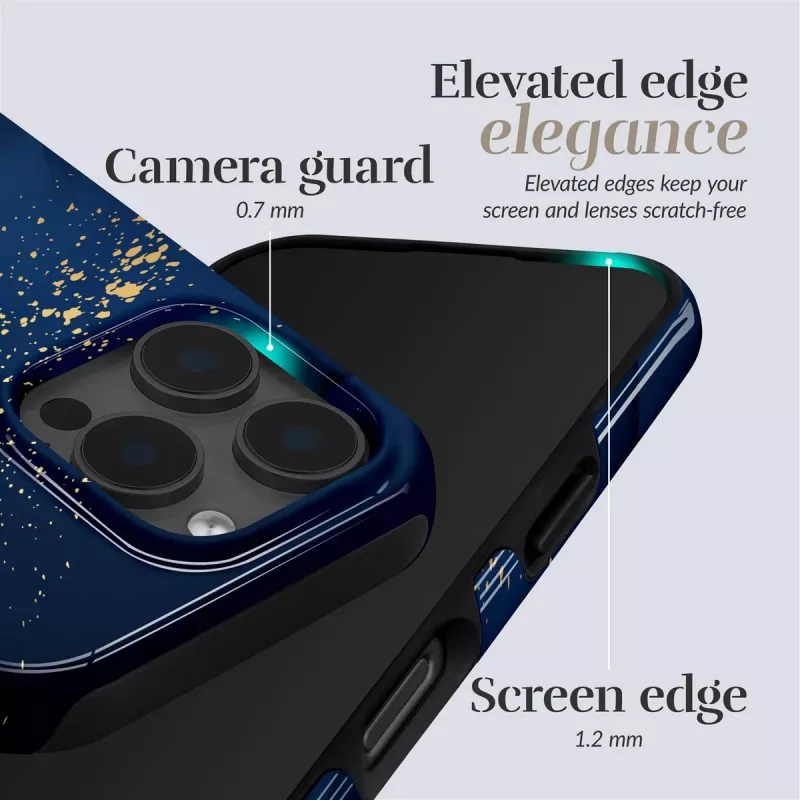 MIO Midnight Sparkle Magsafe Case Kompatibel mit Samsung S25 Ultra 5G