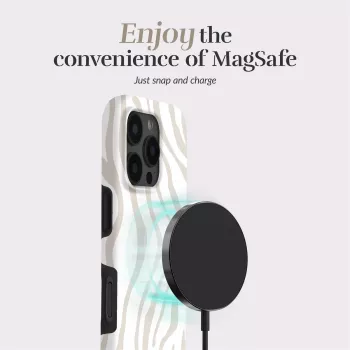 MIO Sandy Zebra Magsafe Case Kompatibel für iPhone 16 Plus