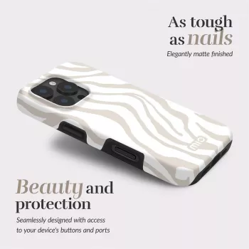 MIO Sandy Zebra Magsafe Case Kompatibel für iPhone 16 Pro