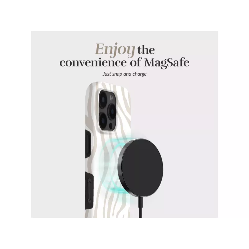 MIO Sandy Zebra Magsafe Case kompatibel mit iPhone 17 Pro Max