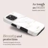 MIO White Marble Magsafe Case Kompatibel für iPhone 16 Plus