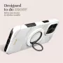 MIO White Marble Magsafe Case Compatible Ring Holder