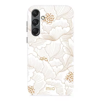 MIO White Roses Magsafe Kompatible Hülle für Samsung S24 5G