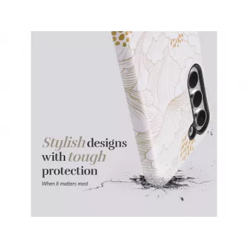 MIO White Roses Magsafe-kompatible Hülle für Samsung S25 Plus 5G