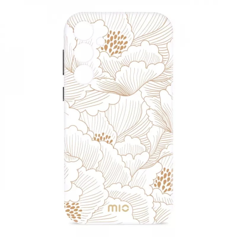 MIO White Roses Magsafe-kompatible Hülle für Samsung S25 Plus 5G