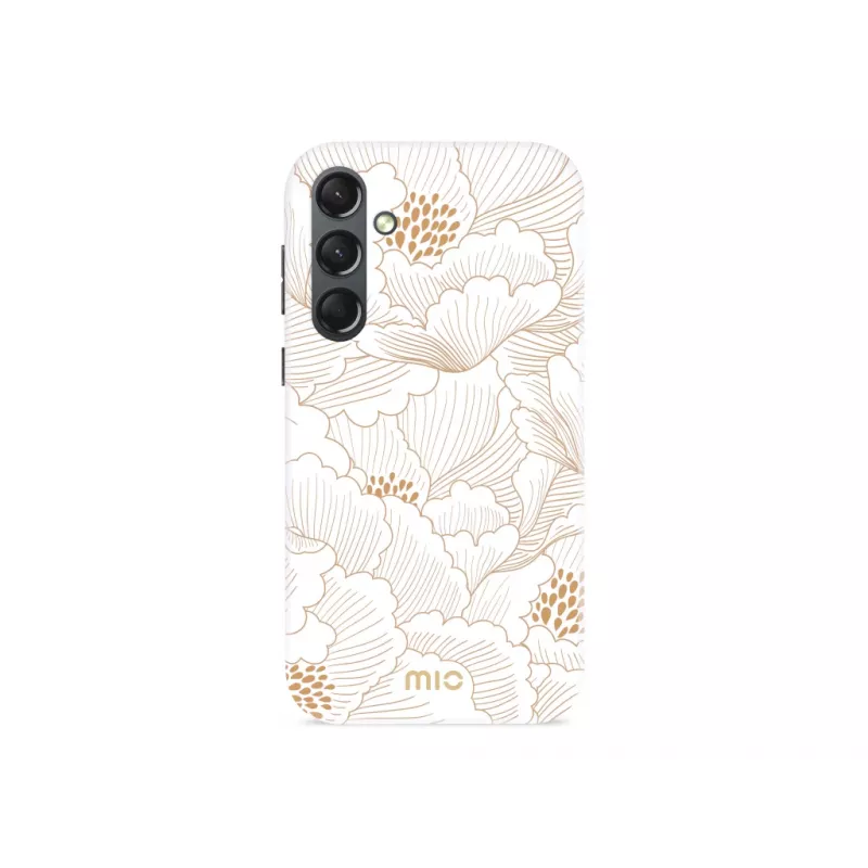 Mio White Roses Magsafe Kompatible Hülle für Samsung S25 Ultra 5G