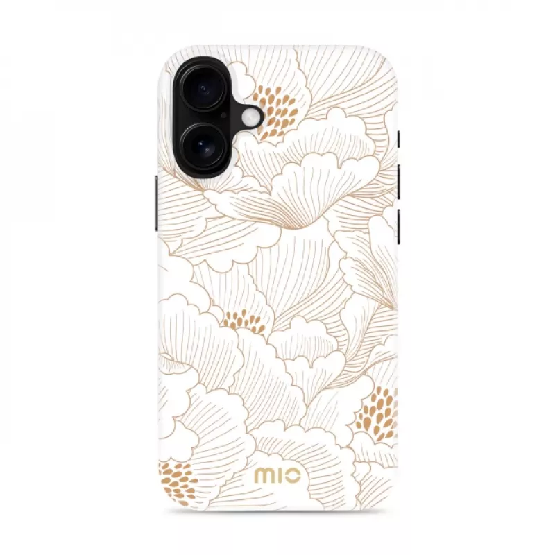 MIO White Roses Magsafe Kompatibel für iPhone 16 Plus
