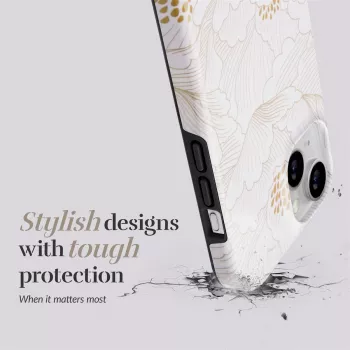 MIO White Roses Magsafe Kompatibel für iPhone 16 Plus