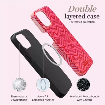 MIO Wild Hearts Magsafe Kompatibel für iPhone 16 Pro Max