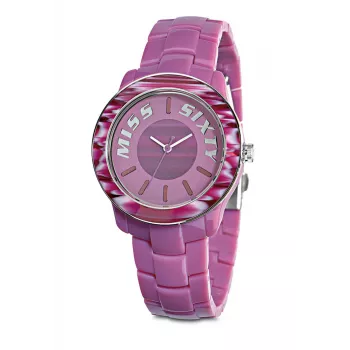 MISS SIXTY Damen Quarz Analog Uhr R0753122502 39mm Edelstahl Milanese Mesh Armband