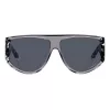 MISSONI Damen Cat-Eye-Sonnenbrille MIS0165SUHX Havana Acetat Braun Verlaufsgläser 61mm