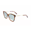 MISSONI Damen-Sonnenbrille MIS0003S2NL - Havanna Acetat Cat Eye mit braunen Verlaufsgläsern