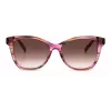 MISSONI Damen-Sonnenbrille MIS0007S8CCHA - Havanna Braun Acetat Rechteckrahmen mit Braunen Verlaufsgläsern
