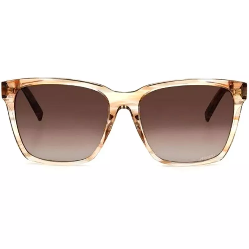 MISSONI Damen Sonnenbrille Mis0008sHR3HA Havana Brown Gradient Square Acetat 56 mm