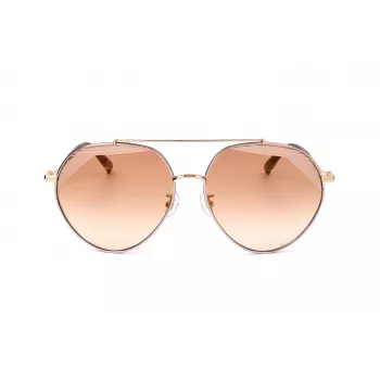MISSONI Damen-Sonnenbrille MIS0015STNG Butterfly Acetatrahmen UV400 Graue Gläser 60/15/145 mm