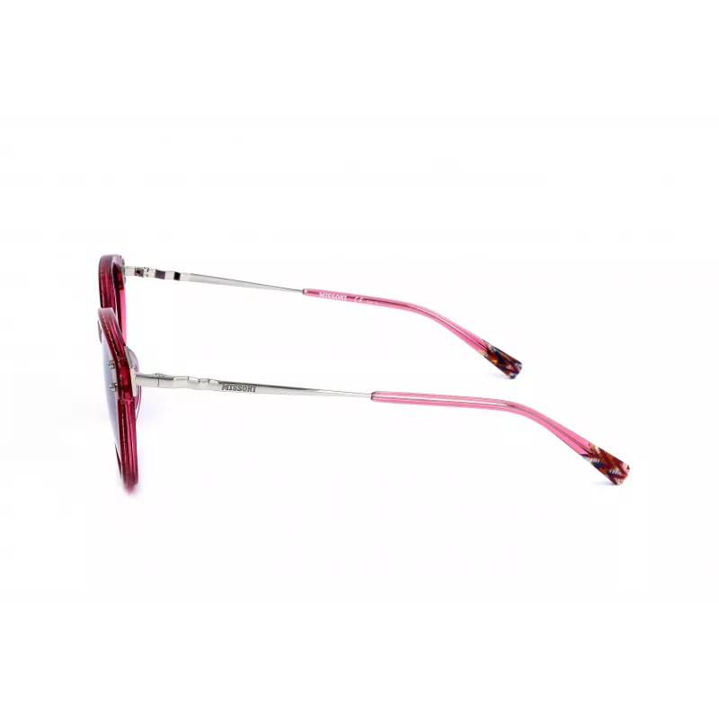 MISSONI Damen-Sonnenbrille MIS0026S2R0 - Acetatrahmen, Polycarbonatgläser, UV400-Schutz, 53 mm Glasbreite