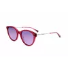 MISSONI Damen-Sonnenbrille MIS0026S2R0 - Acetatrahmen, Polycarbonatgläser, UV400-Schutz, 53 mm Glasbreite