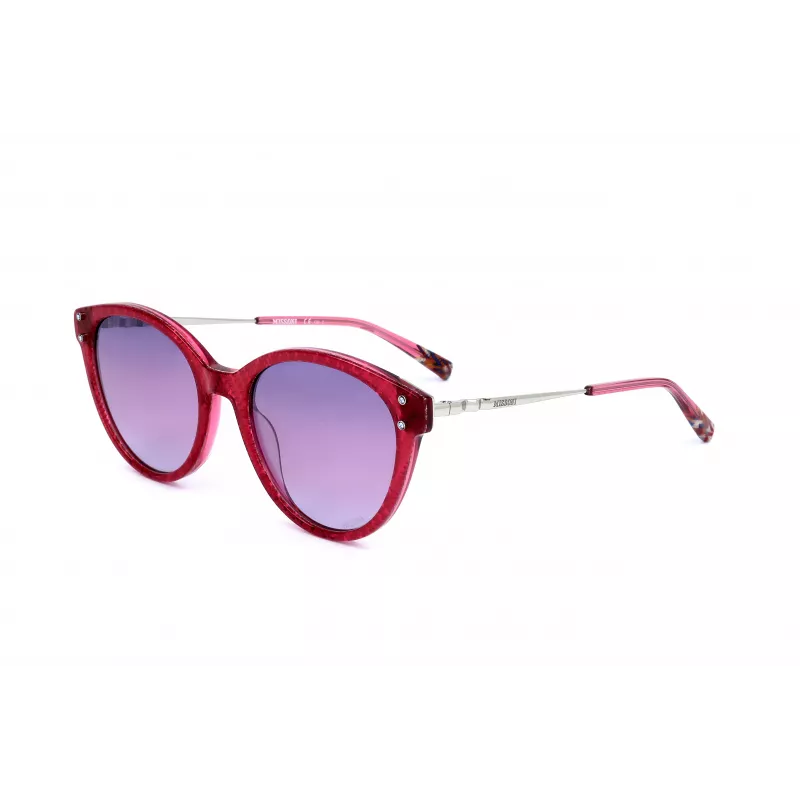 MISSONI Damen-Sonnenbrille MIS0026S2R0 - Acetatrahmen, Polycarbonatgläser, UV400-Schutz, 53 mm Glasbreite