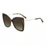 MISSONI Damen-Sonnenbrille MIS0083S086 - Butterfly-Acetatrahmen, braune Verlaufsgläser, 58 mm