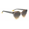 MISSONI Damen-Sonnenbrille MIS0088SMQEF7 - Rechteckiger Acetatrahmen, UV400-Schutz, 57 mm Gläser