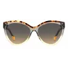 MISSONI Damen-Sonnenbrille MIS0088SMQEF7 - Rechteckiger Acetatrahmen, UV400-Schutz, 57 mm Gläser