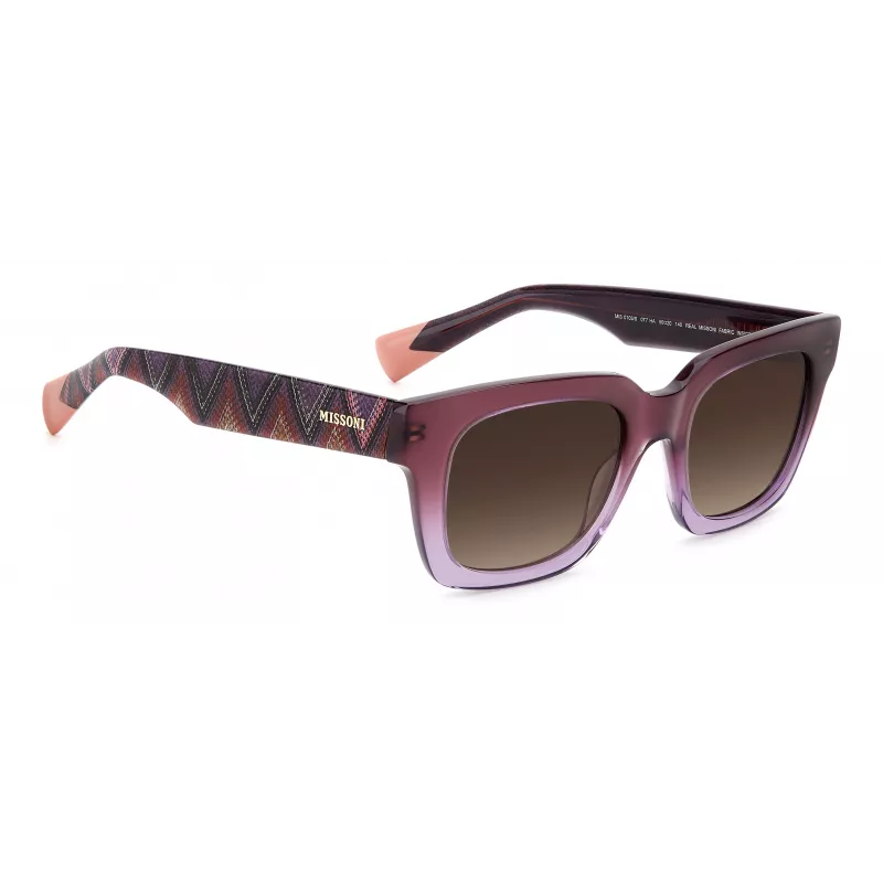 MISSONI Damen-Sonnenbrille MIS0103S0T7HA Havana Brown Gradient 50mm