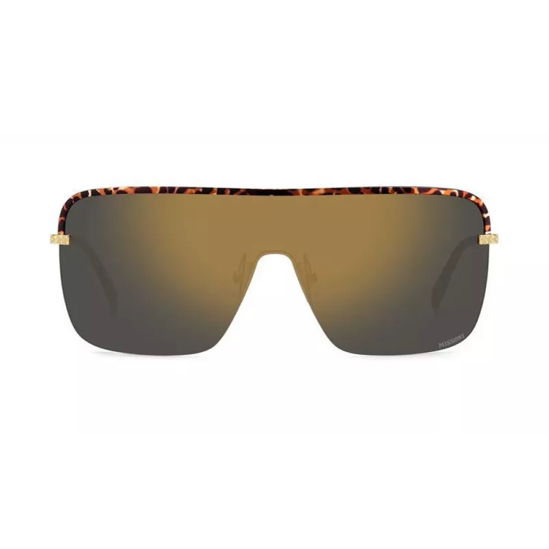 MISSONI Damen-Sonnenbrille MIS0139S0NR - Vollrand-Kunststoffrahmen, UV400-Schutz, Glas 99mm, Steg 00mm, Bügel 135mm