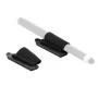 MOBILIS Packung mit 10 selbstklebenden universellen Stylus-Haltern - Schwarz