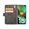 Mobilize Classic Gelly Wallet Book Case für Xiaomi Redmi Note 15 5G, Schwarz