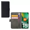 Mobilize Classic Gelly Wallet Book Case für Xiaomi Redmi Note 15 5G, Schwarz