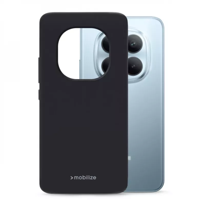 Mobilize Rubber Gelly Case Xiaomi Redmi Note 15 Pro+ 5G Matt Black