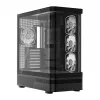 MODECOM Volcano AQ100 ARGB Midi-Tower PC-Gehäuse - Schwarz