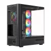 MODECOM Volcano AQ100 ARGB Midi-Tower PC-Gehäuse - Schwarz