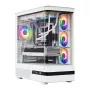 MODECOM Volcano AQ100 ARGB Midi-Tower Weiß