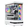 MODECOM Volcano AQ200 ARGB Midi-Tower-Gehäuse Weiß