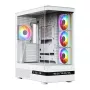 MODECOM Volcano AQ200 ARGB Midi-Tower-Gehäuse Weiß