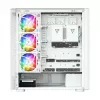 MODECOM Volcano AQ300 ARGB Mid Tower Gehäuse Weiß