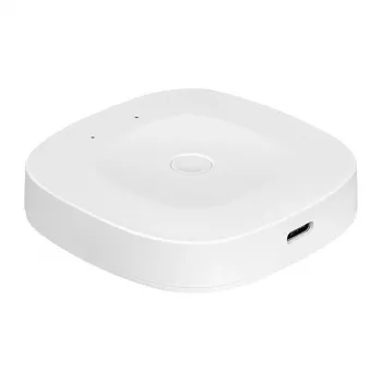 MOES ZHUB-C ZigBee 3.0 Ethernet/Wi-Fi Smart Gateway Hub für Tuya-Geräte, funktioniert mit Alexa & Google Home
