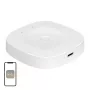 MOES ZHUB-C ZigBee 3.0 Ethernet/Wi-Fi Smart Gateway Hub für Tuya-Geräte, funktioniert mit Alexa & Google Home