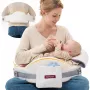 Momcozy NP006 CozyPro Verstellbares Stillkissen Weiß
